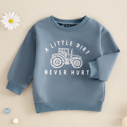 “A Little Dirt Never Hurt” Sweater (1-5 Years)