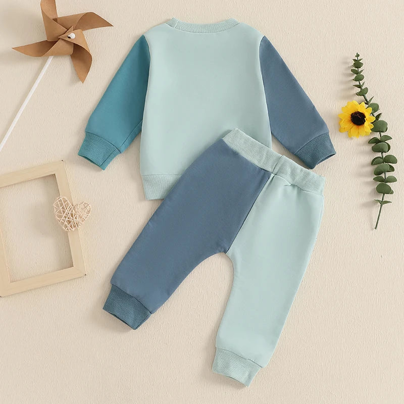 “Mama’s Boy” Two-Piece Sweat Set (0-3 Years)