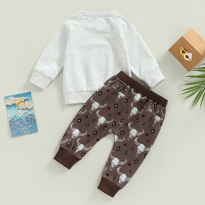 Howdy Rowdy Two-Piece Sweat Set (0-3 Years)