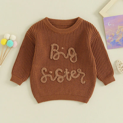 Big Sister Knit Sweater (1-5 Years)