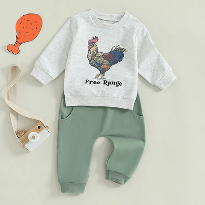 Chick Magnet Two Piece Sweat Set (1-5 Years)