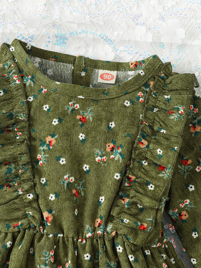 Farmhouse Floral Dress (2-6 Years)