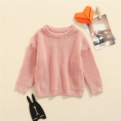 Farm Girl Knit Pullover Sweater (0-18 Months)