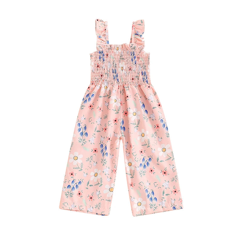 Floral Farm Girl Jumpsuit (1-4 Years)